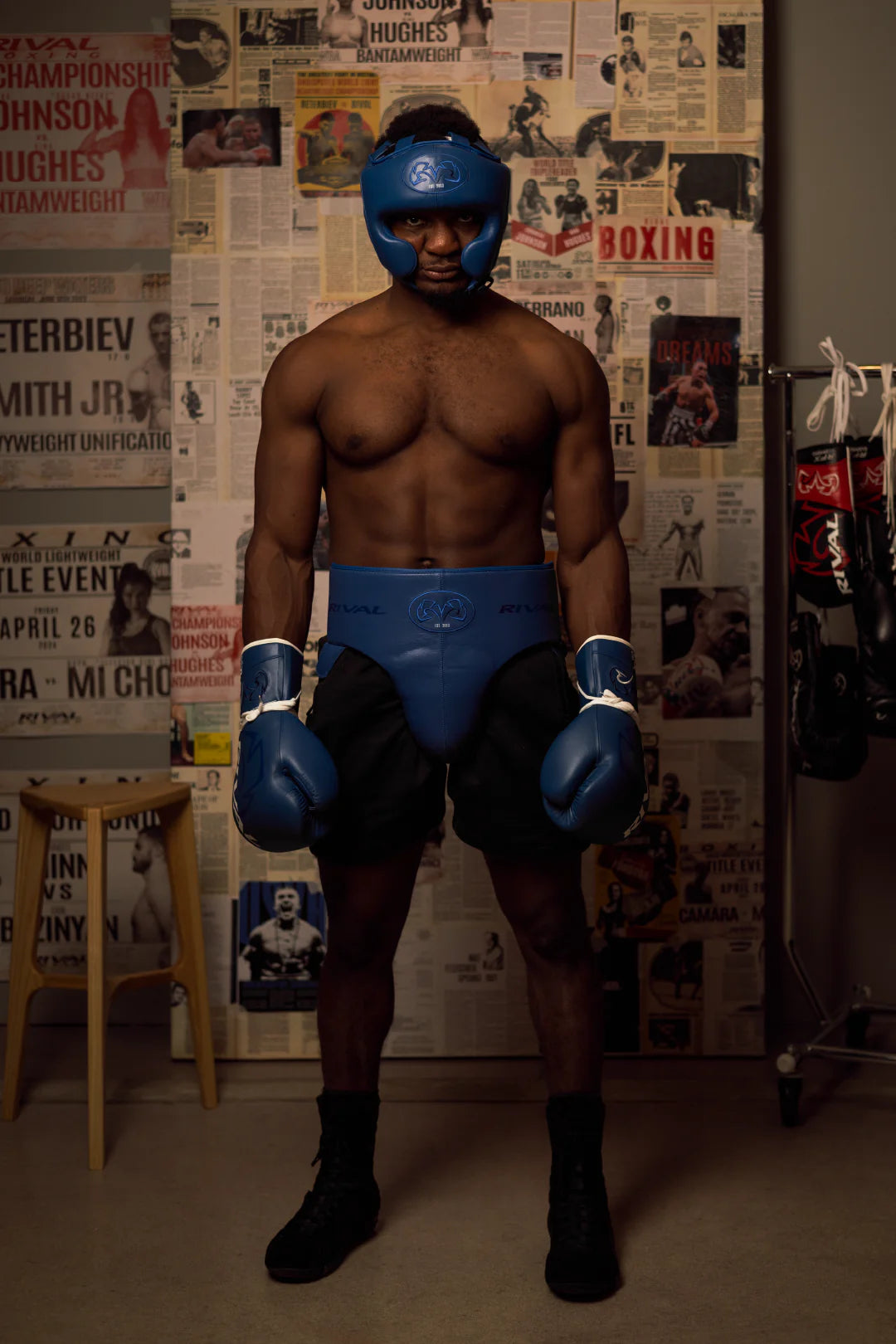 Rival RHG Guerrero Headgear Blue