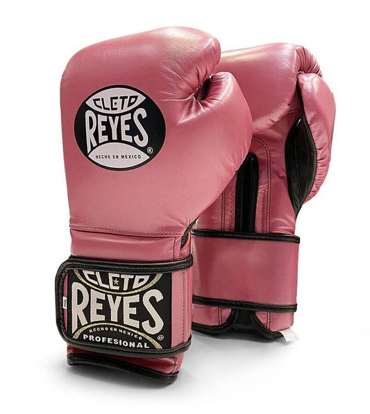 Cleto Reyes Velcro Sparring Gloves Pink