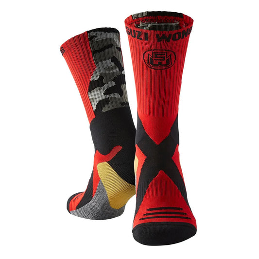 Suzi Wong X-Sole Boxing Socks Red Camo
