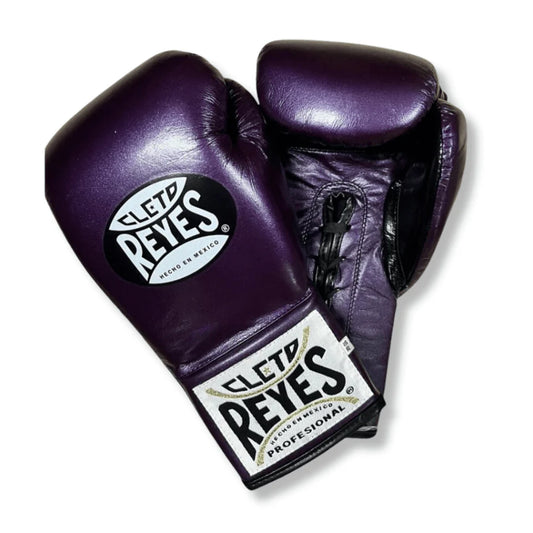 Official Cleto Reyes Safetec Boxing Gloves - Purple