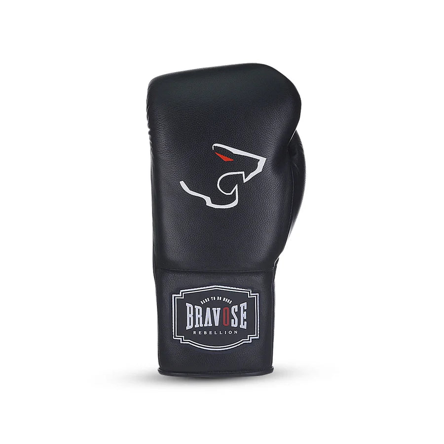 Bravose Rebellion Professional Fight Gloves Black