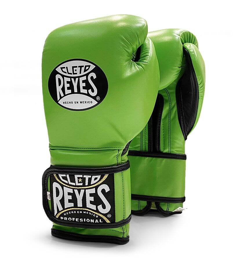 Cleto Reyes Velcro Sparring Gloves Green