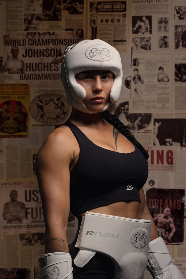 Rival RHG Guerrero Headgear White