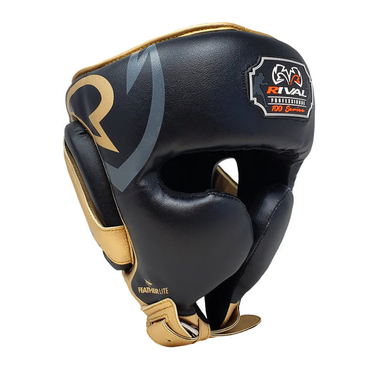 Rival RHG100 Professional Headgear Black/Gold