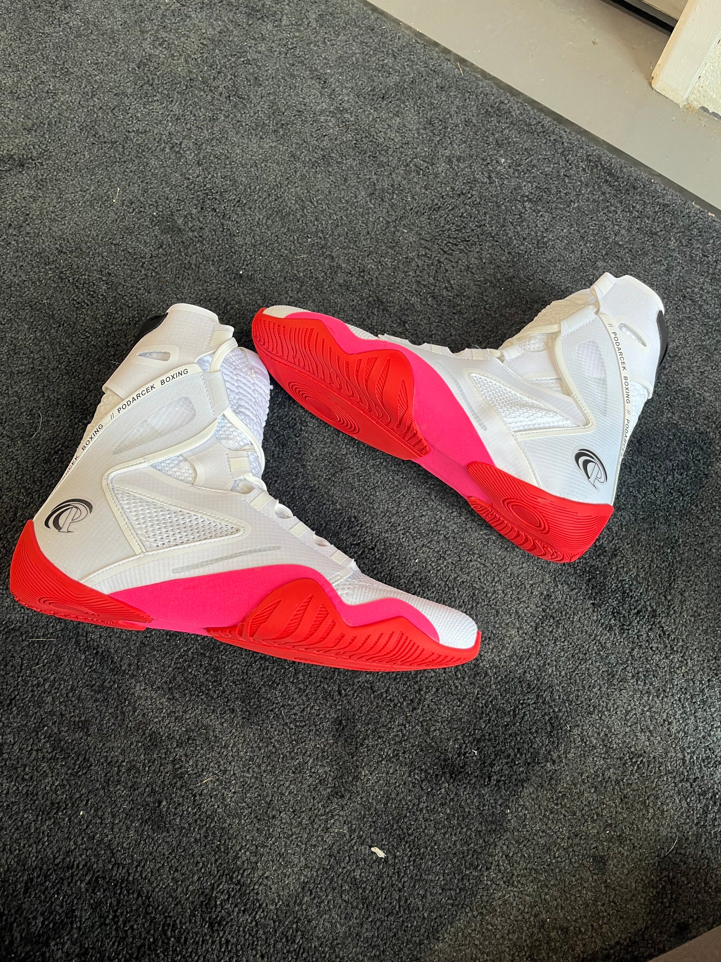 Podarcek Boxing Boots White / Pink