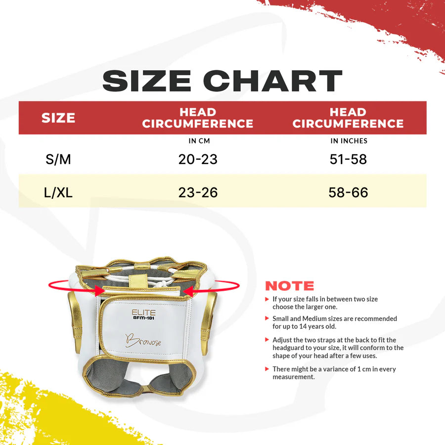 Bravose Elite Boxing Head Guard