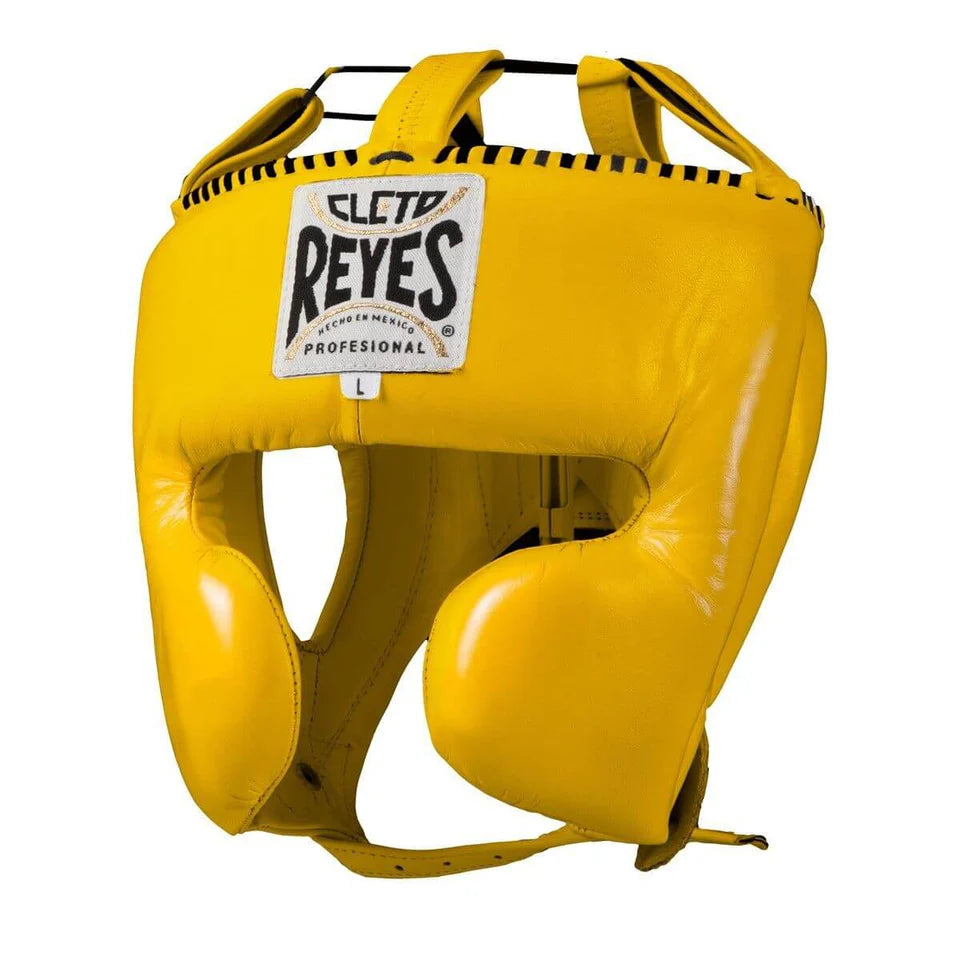 Cleto Reyes HeadGuard With Cheek Protectors Yellow