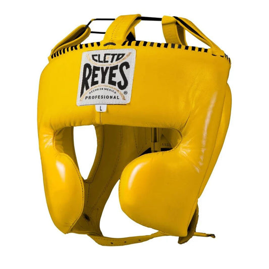 Cleto Reyes HeadGuard With Cheek Protectors Yellow