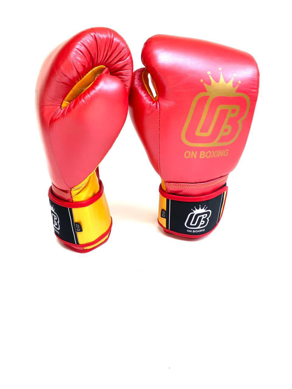 ON BOXING - Impact Red /Gold 10oz Bag Gloves