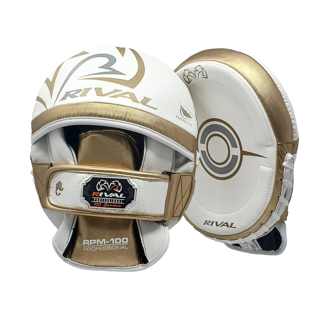 Rival RPM100 Professional Punch Mitts - White