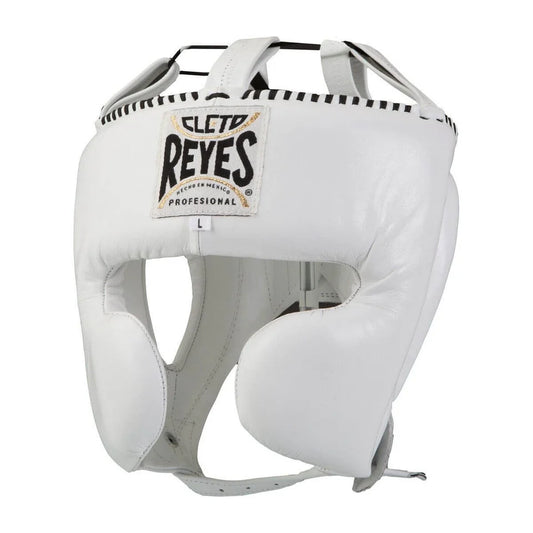 Cleto Reyes HeadGuard With Cheek Protectors White