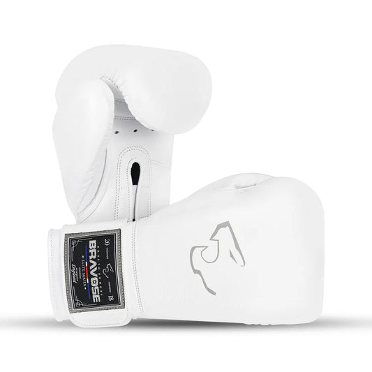 Bravose Elite Pro 2.0 Boxing Gloves White
