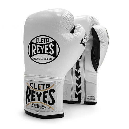 Official Cleto Reyes Safetec Boxing Gloves White