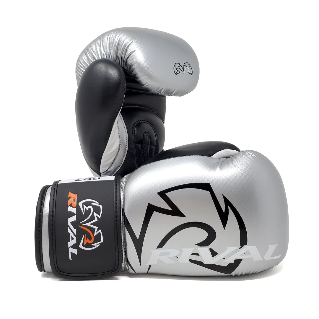 Rival RB7 Fitness Plus Bag Gloves - Silver / Black