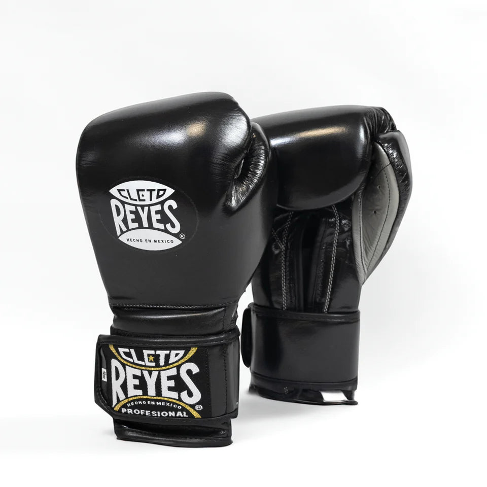Cleto Reyes Velcro Sparring Gloves Black