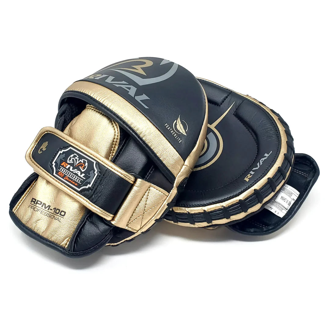 Rival RPM100 Professional Punch Mitts - Black